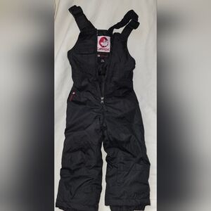 Canada Weather Gear Kids Black Insulated Overalls